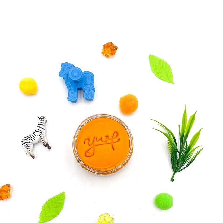 Grab and Go Sensory Dough Jar- ZOO