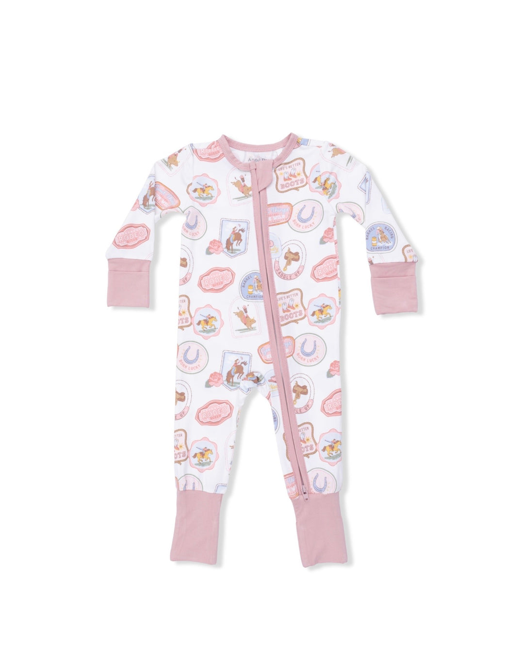 Rodeo Patches Pink Romper