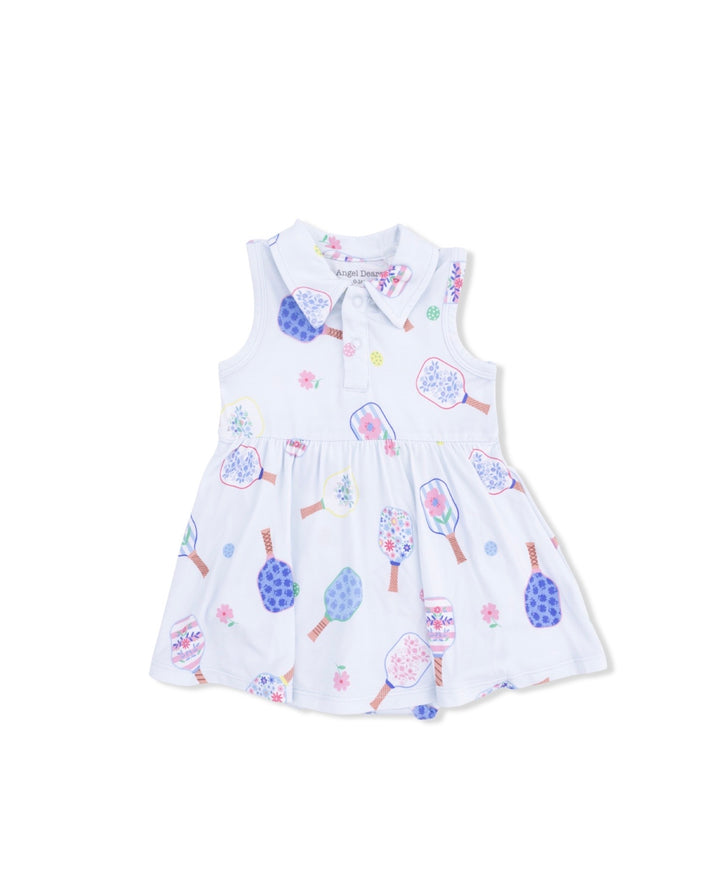 Floral Pickleball-Polo Tennis Dress
