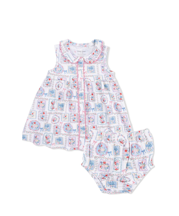 Julep’s Floral Patchwork- Dress with Bloomer