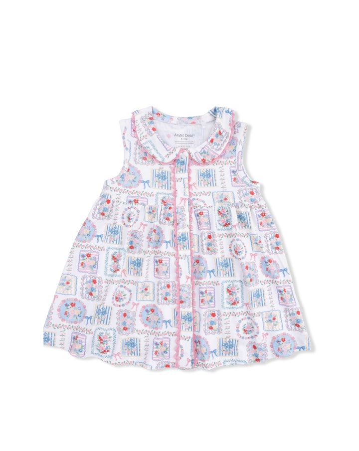 Julep’s Floral Patchwork- Dress with Bloomer