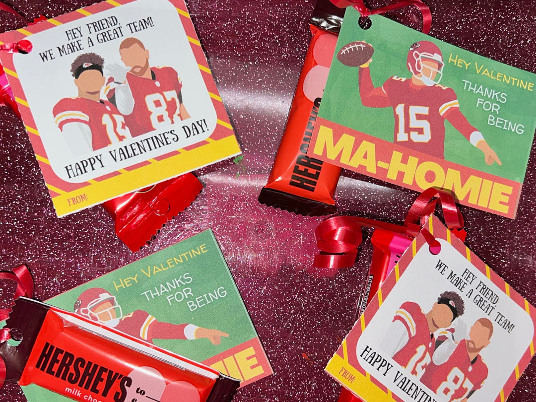 Chiefs Valentine's Day Card Kit