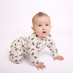 Mallard Drake Sweatshirt Polo Romper