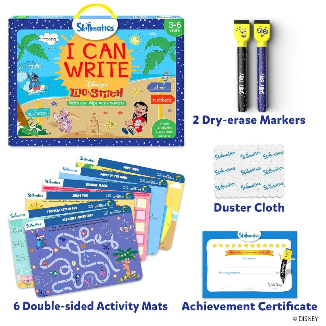 Space Explorers Write and Wipe Activity Mats