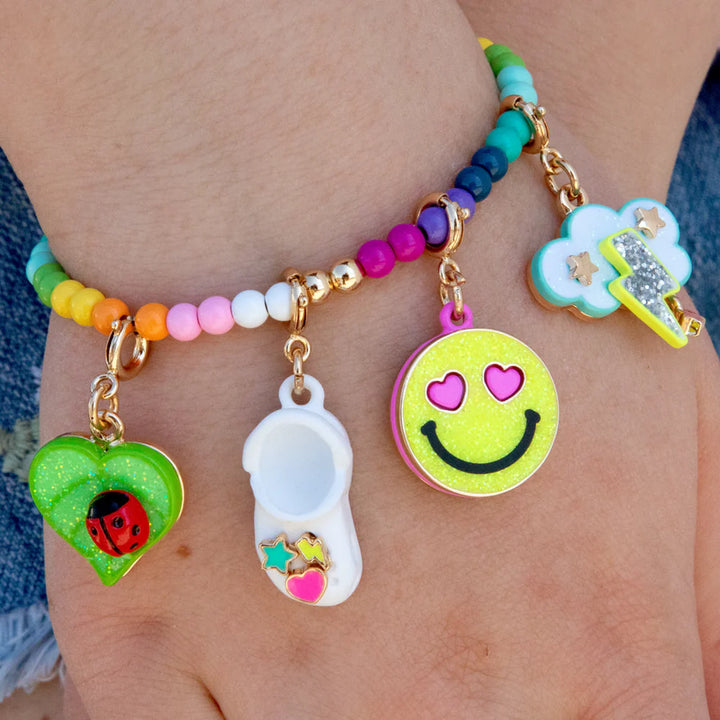 Charm It- Rainbow Stretch Bracelet