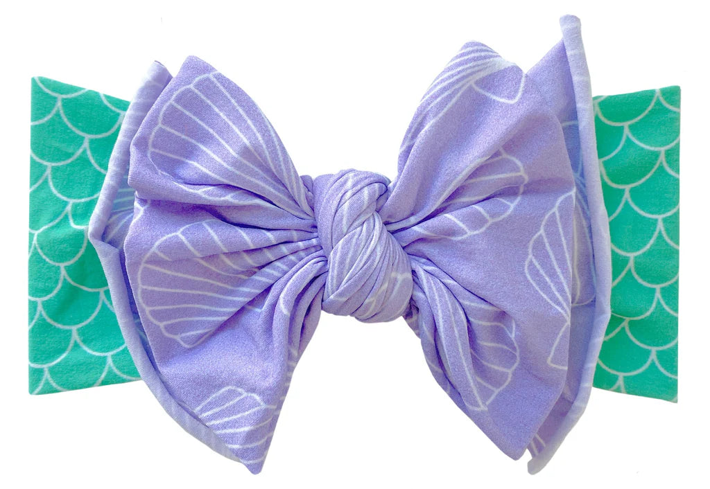 Baby Bling Printed FAB-BOW-LOUS: Mermaid