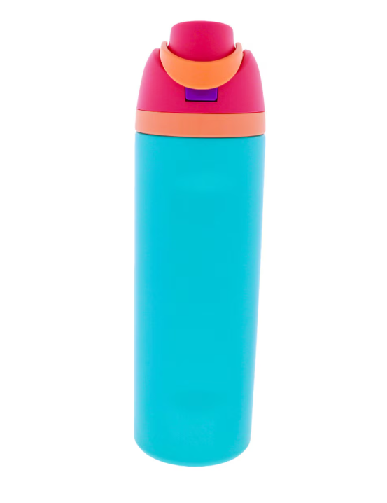 Water Bottles With Straw Cap