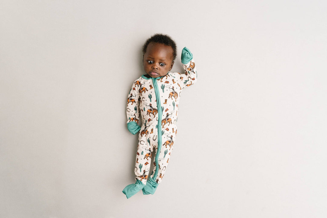Rodeo Rider Bamboo Sleeper: 6-12M