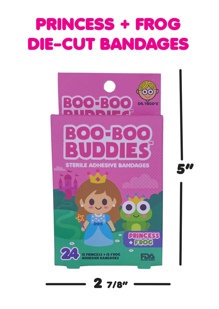 Boo Boo Buddies Princess and Frog Bandages