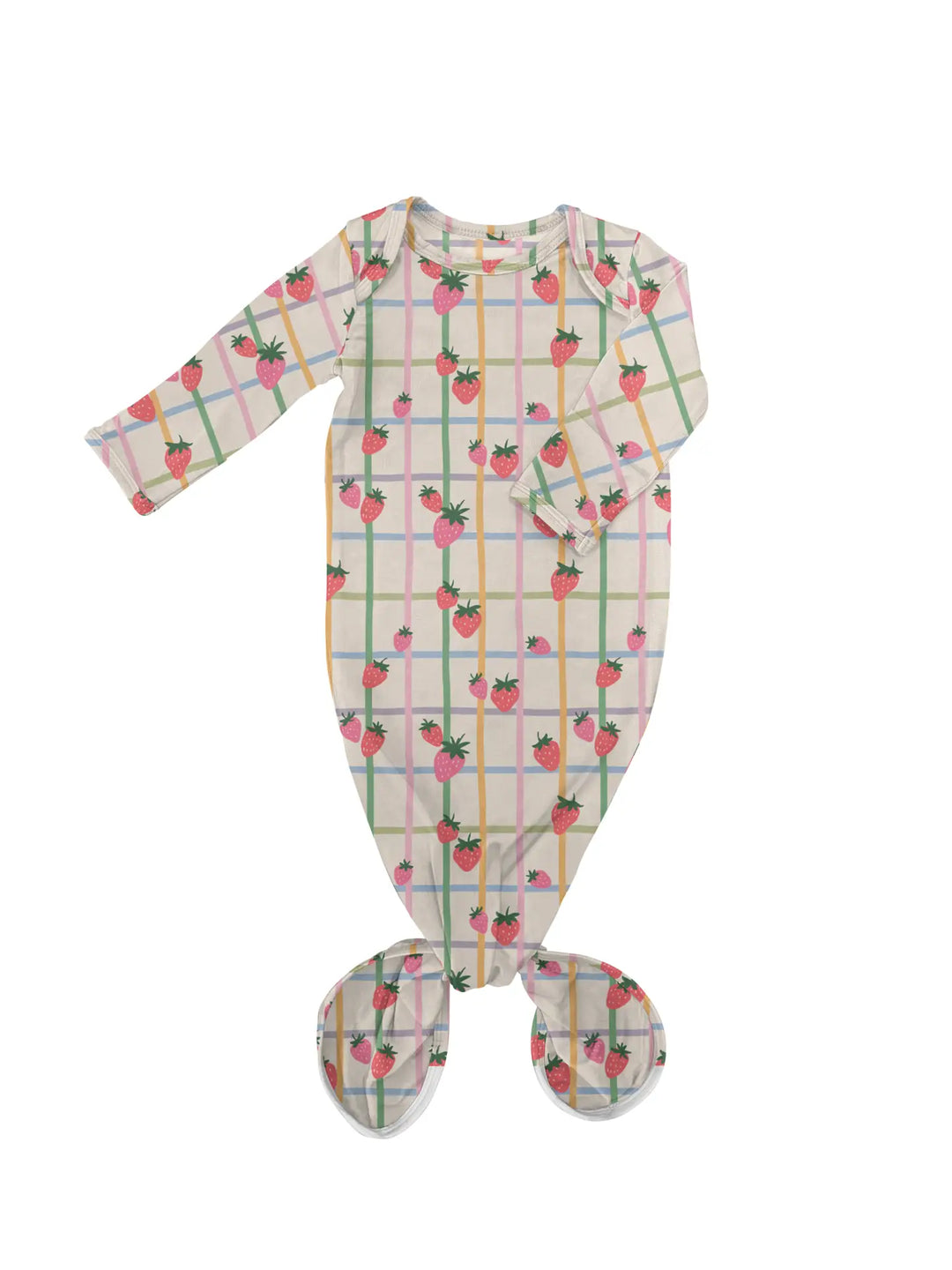 Knotted Gown- Berry Patch