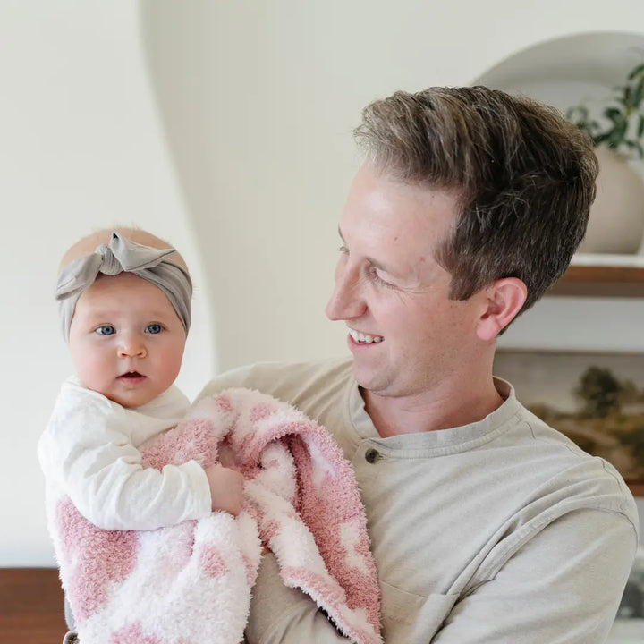 Double Layer Bamboni Mini Blanket-Petal