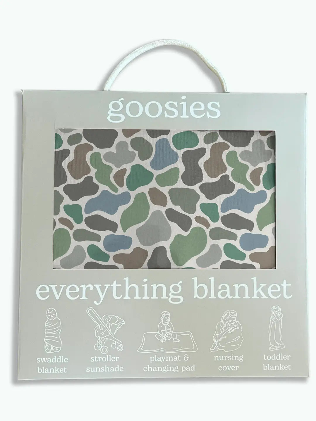 Everything Blanket- Pebble Camo
