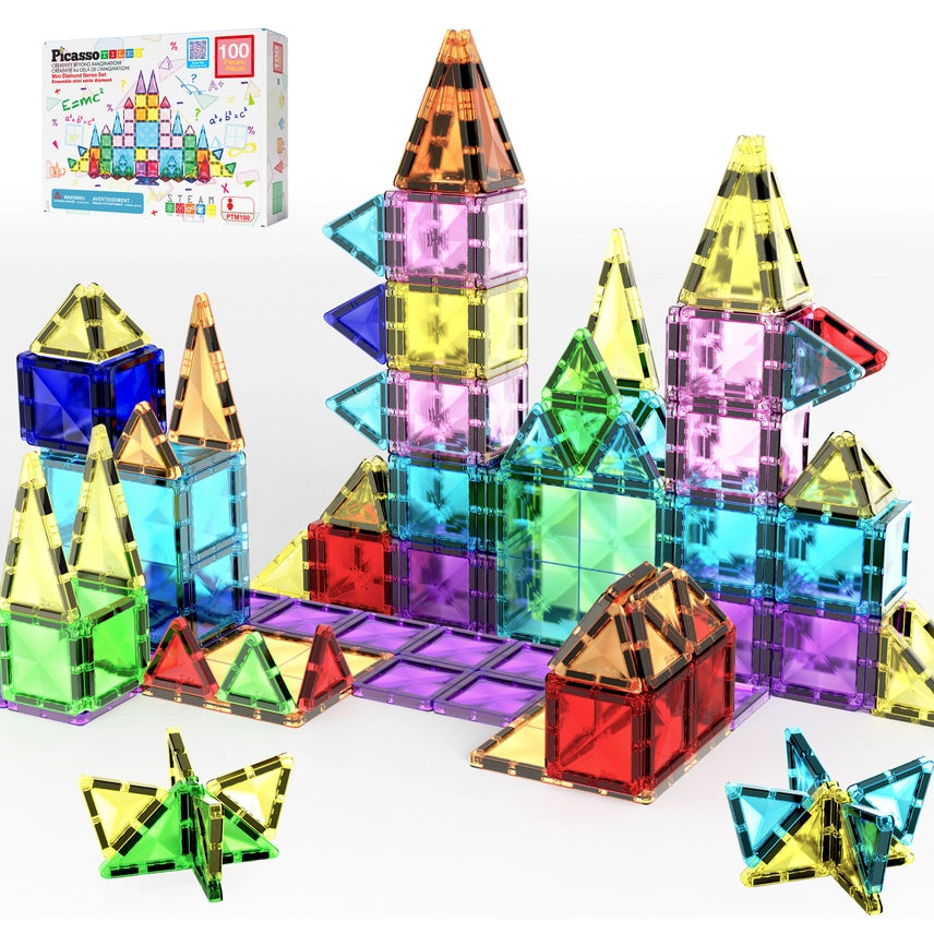 Picasso Tiles 100 Piece Travel Set