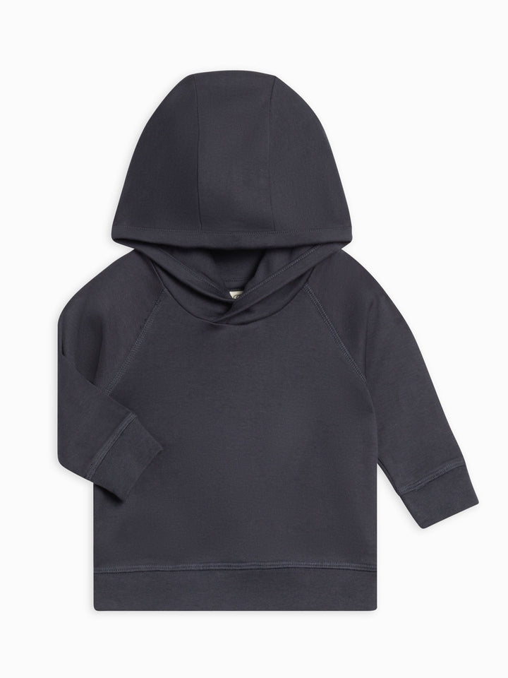 Classic Madison Hooded Pullover: Chestnut / 12-18M