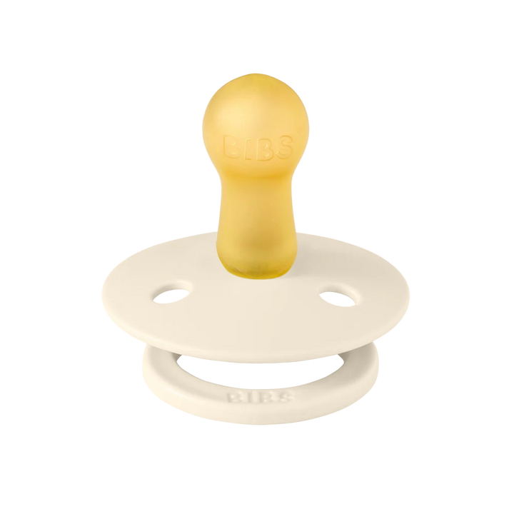 BIBS Pacifier Colour 2 Pack Latex Ivory/Blush