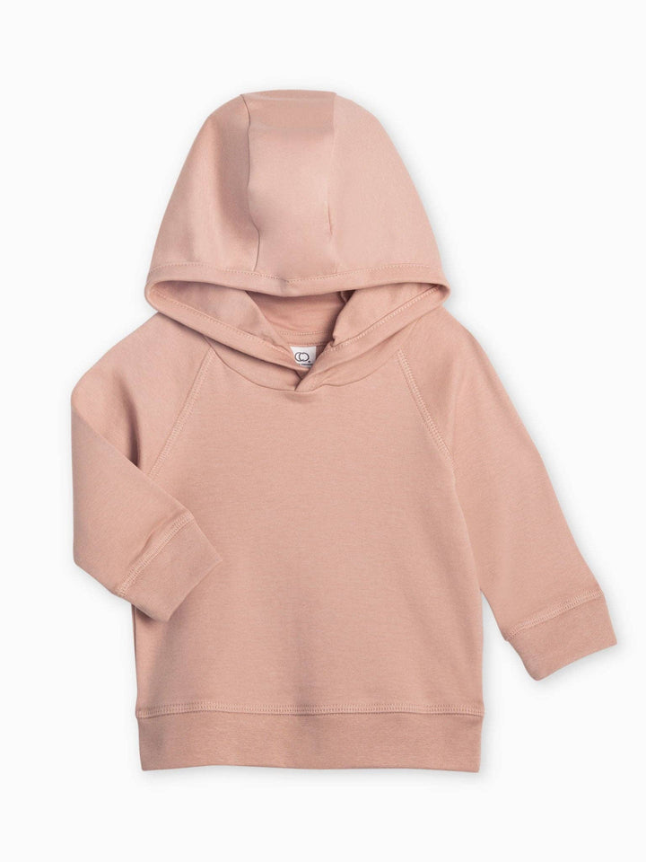 Classic Madison Hooded Pullover: Chestnut / 12-18M