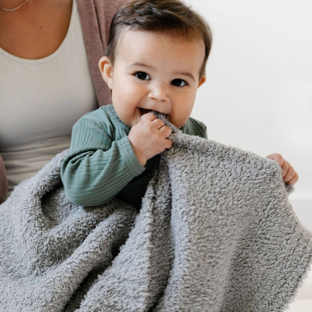 BAMBONI® RECEIVING BLANKETS: Birch