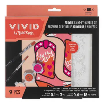 Cowgirl Boot Acrylic Kit