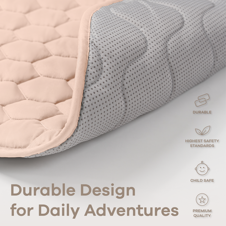 Quilted Baby Mat  Square 56" X 56"