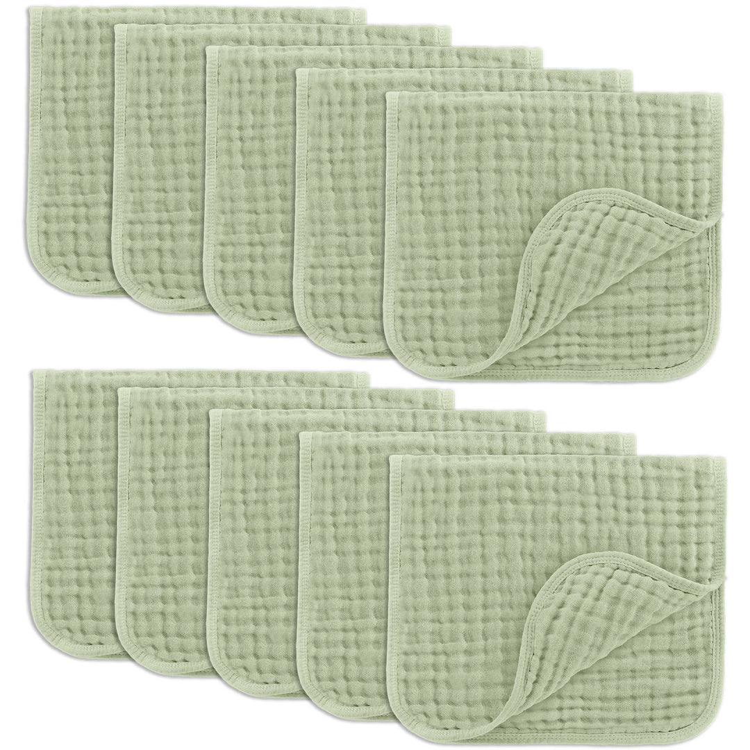 Baby Burp Cloths - 6 Pack