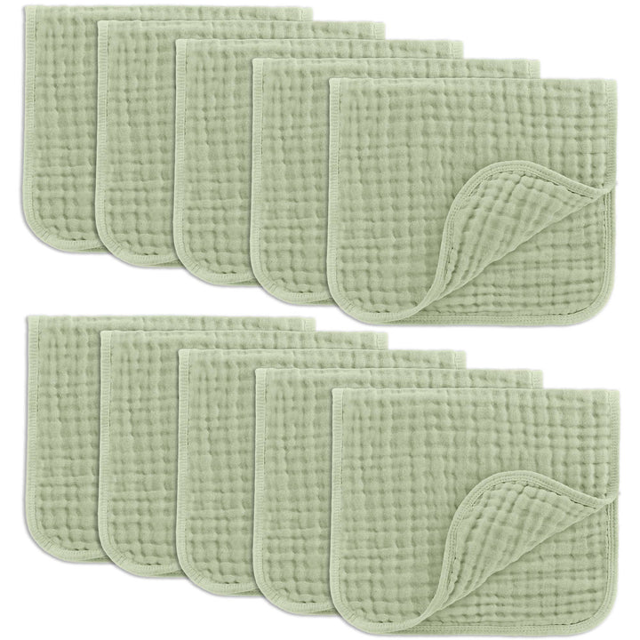 Baby Burp Cloths - 6 Pack