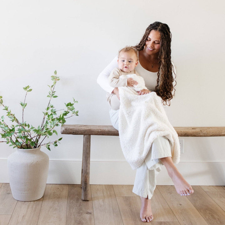 BAMBONI® RECEIVING BLANKETS: Moonbeam
