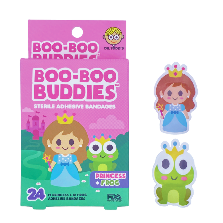 Boo Boo Buddies Princess and Frog Bandages