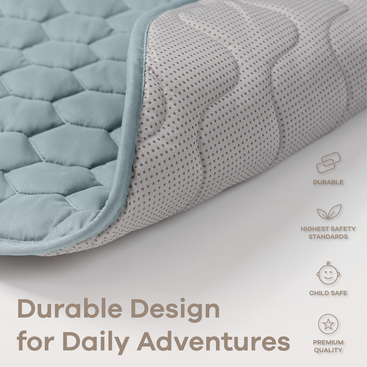 Quilted Baby Mat  Square 56" X 56"