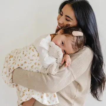 Minky Stretch Receiving Blanket- Floral