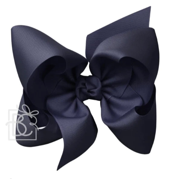 Beyond Creations Hairbow-Dark Navy