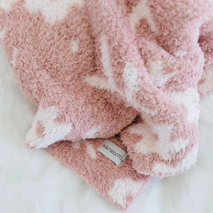 Double Layer Bamboni Mini Blanket-Petal