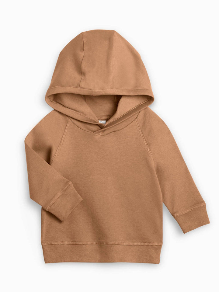 Classic Madison Hooded Pullover: Chestnut / 2T