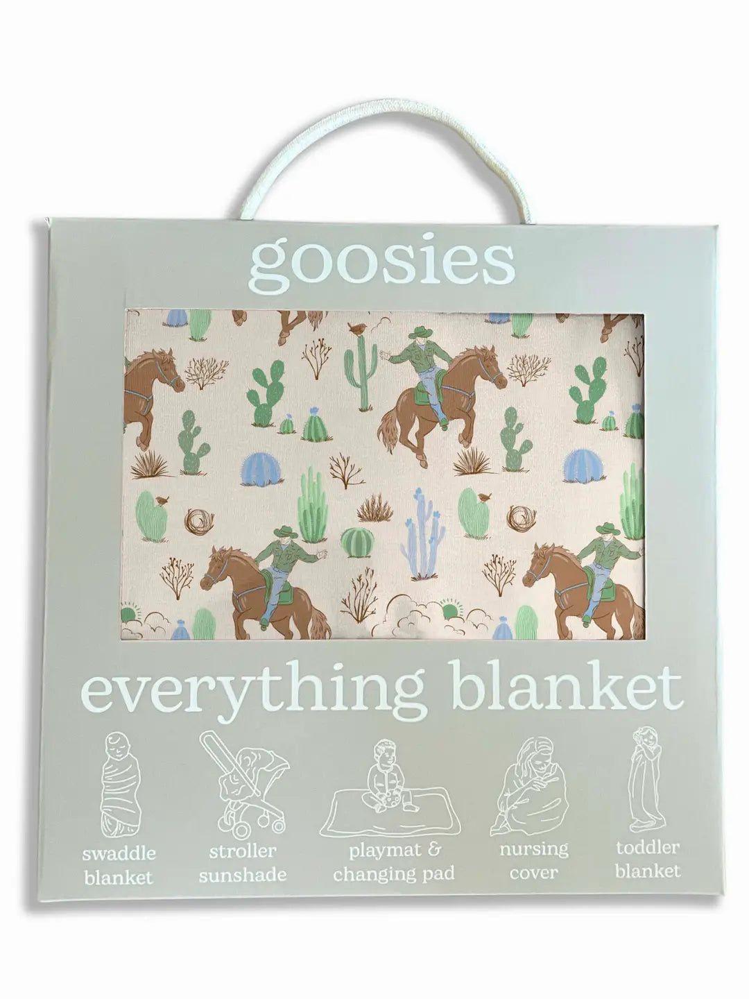 Everything Blanket- Saddle Up, Cowboy