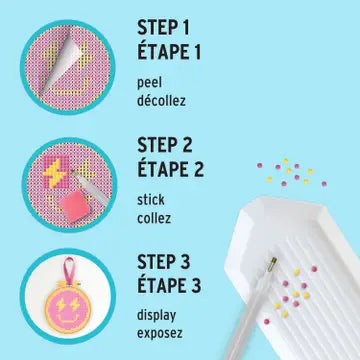 Smile Gem Art in Hoop