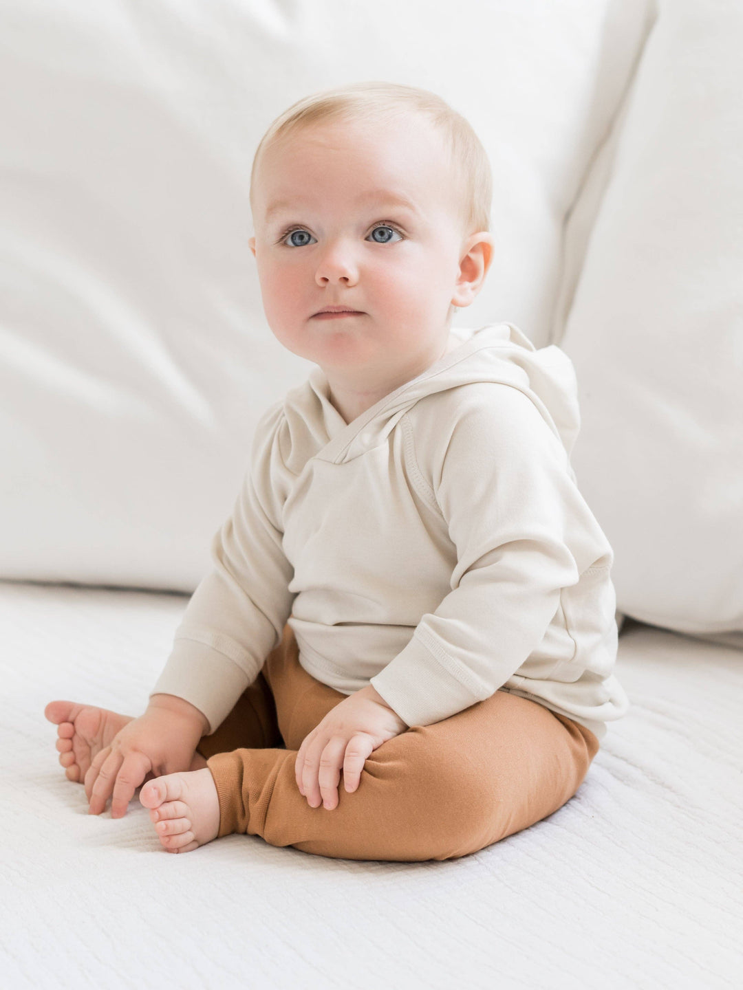 Classic Madison Hooded Pullover: Chestnut
