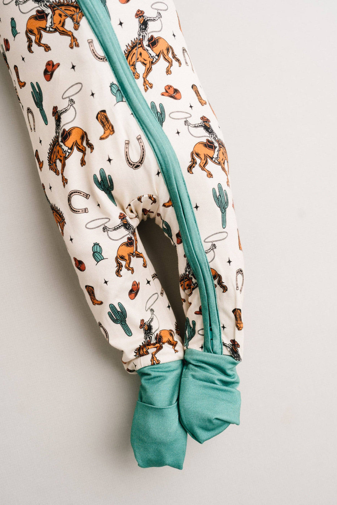 Rodeo Rider Bamboo Sleeper: 6-12M