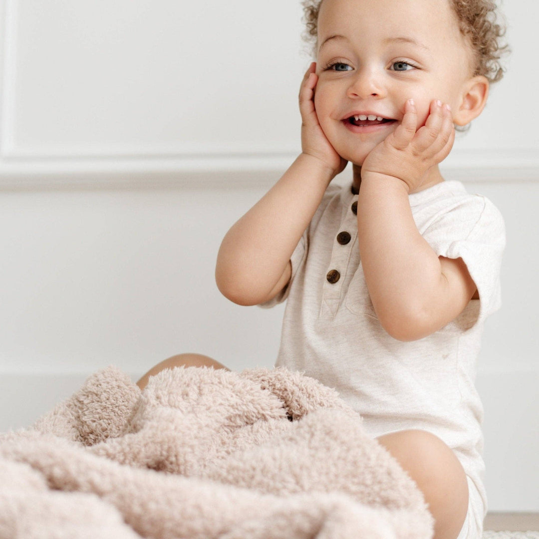 BAMBONI® RECEIVING BLANKETS: Birch