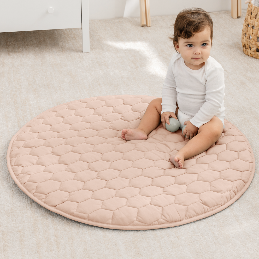 Quilted Baby Mat  Square 56" X 56"