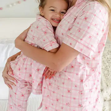 2 Piece Lounge Set- Primrose Plaid