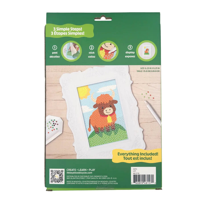 Cow Gem Art Kit