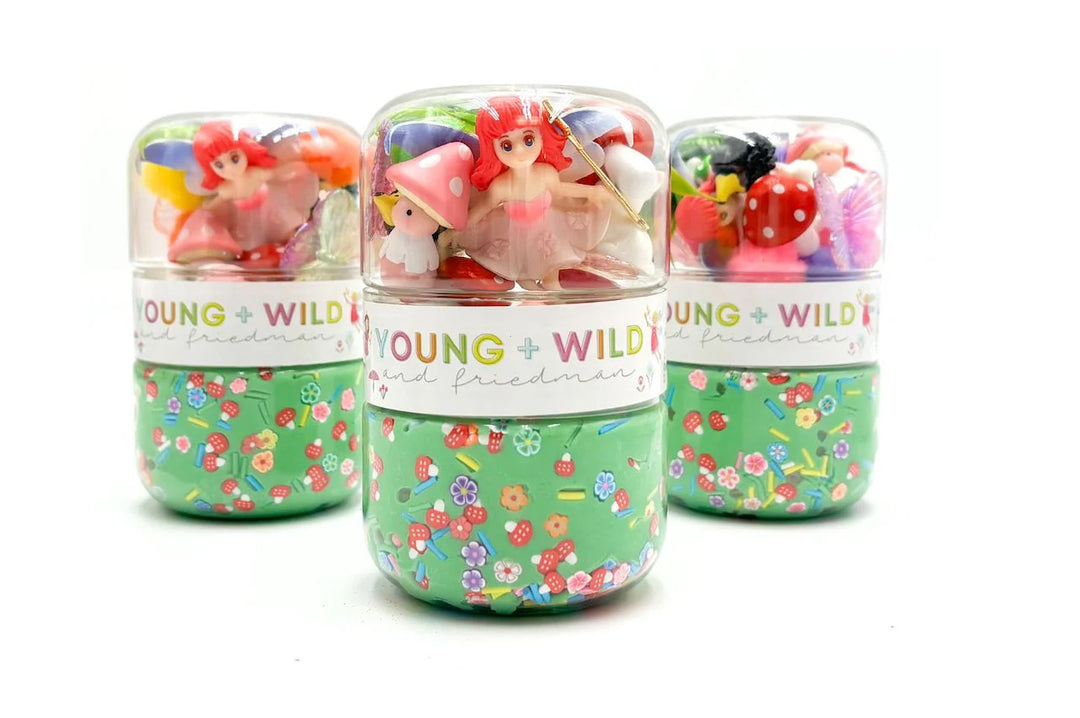 Grab and Go Sensory Dough Jar-Fairy