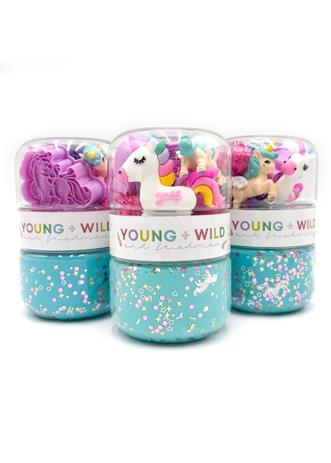 Grab and Go Sensory Dough Jar- Unicorn
