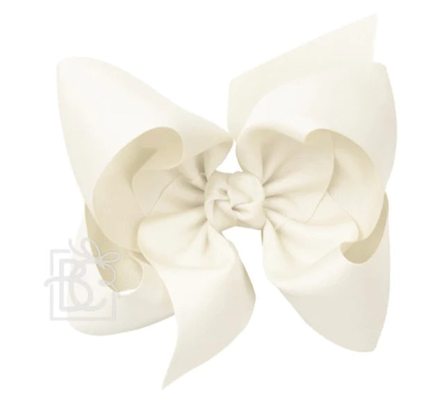 Beyond Creations Hairbow-Antique White