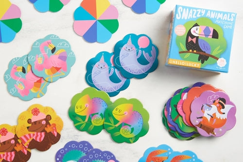 Snazzy Animals Memory Game