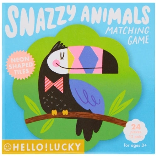 Snazzy Animals Memory Game