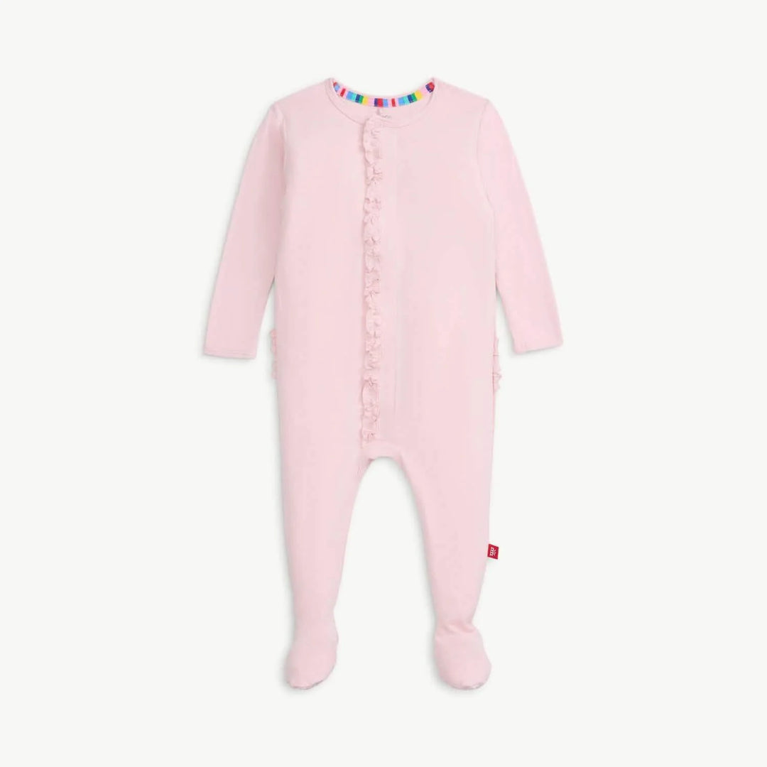 Pink Dogwood Magnetic Me Ruffle Footies