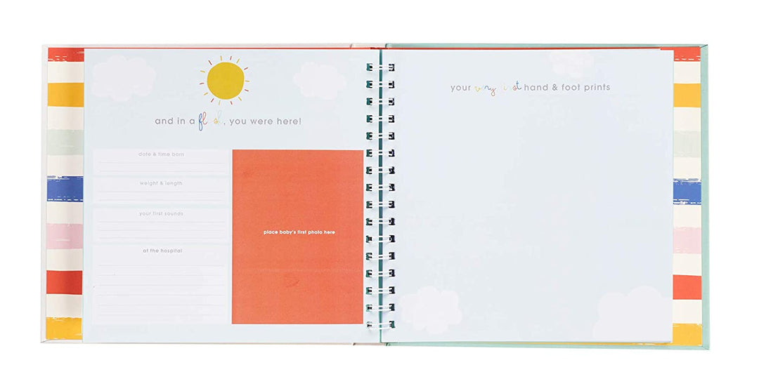 Rainbow Memory Book with ink pad