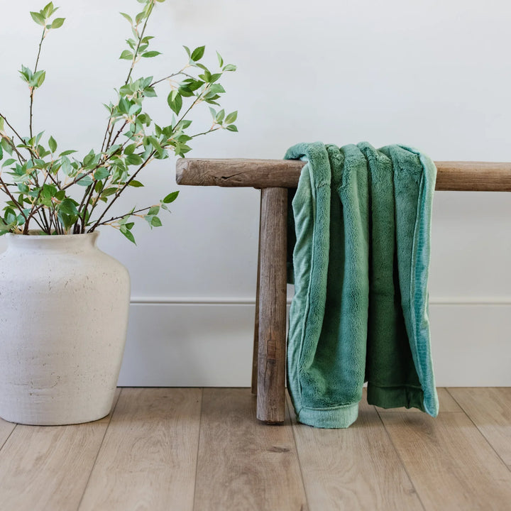 Lush Receiving Blanket - Seagrass