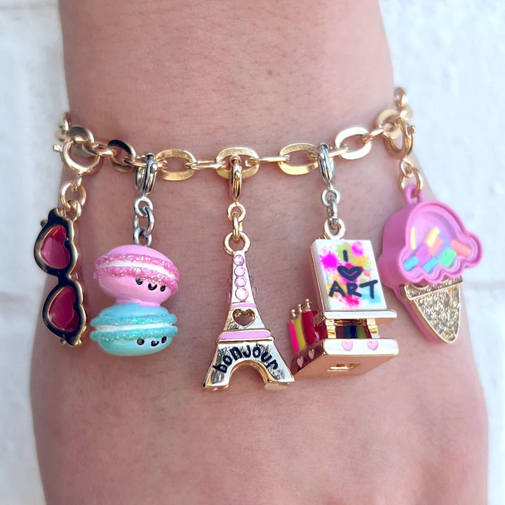 Charm It- Gold Chain Bracelet