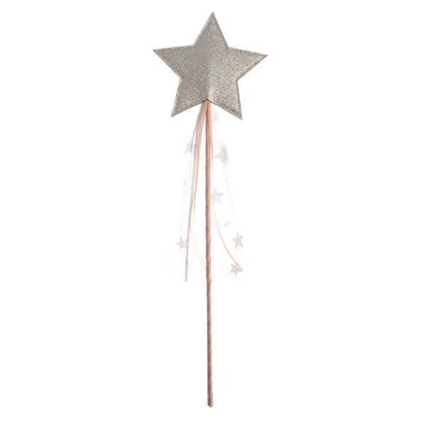 Silver Star Dress Up Wand